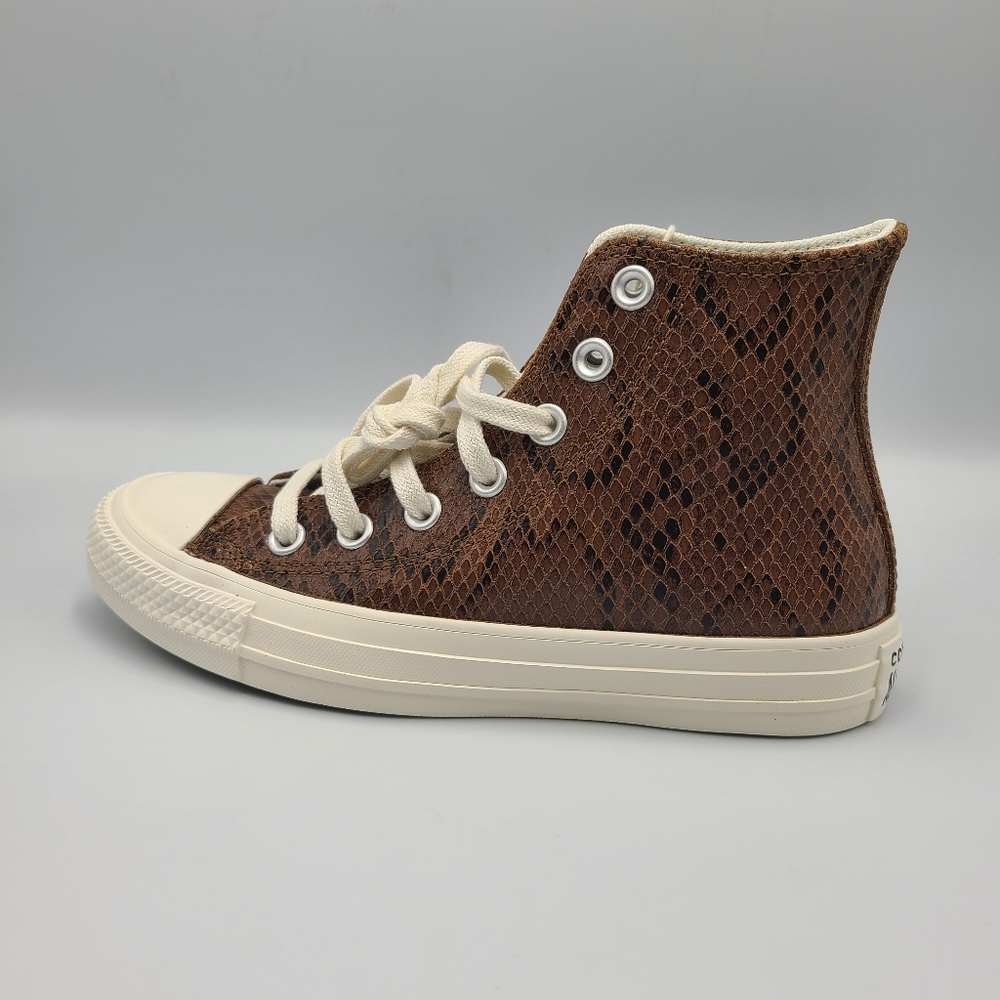 Converse Chuck Taylor All Star 70 Hi Brown Snake Skin, size Women 5.5